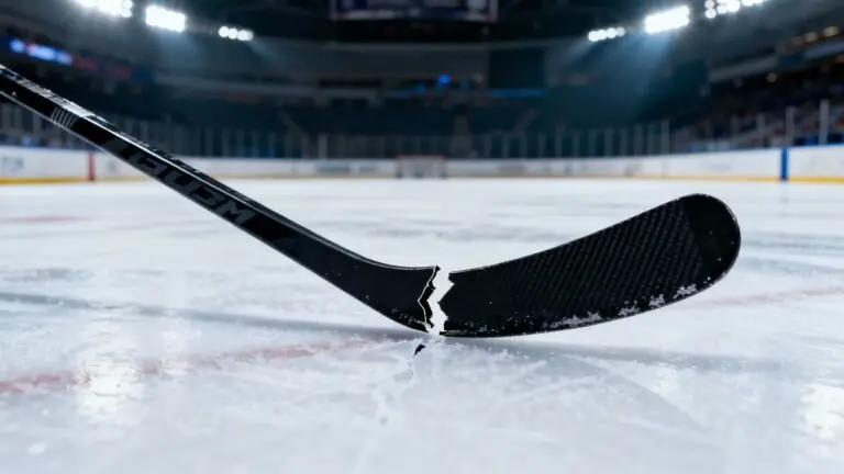 La grande énigme du hockey : Pourquoi les bâtons composites sont-ils si fragiles?