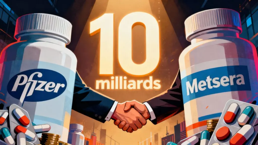 La fin d’une guerre d’enchères : Pfizer s’empare de Metsera pour 10 milliards de dollars