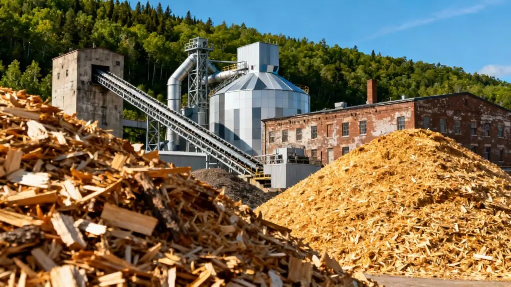 Renaissance verte en Outaouais : l’ancienne papetière de Thurso devient le fer de lance du biocarbone québécois