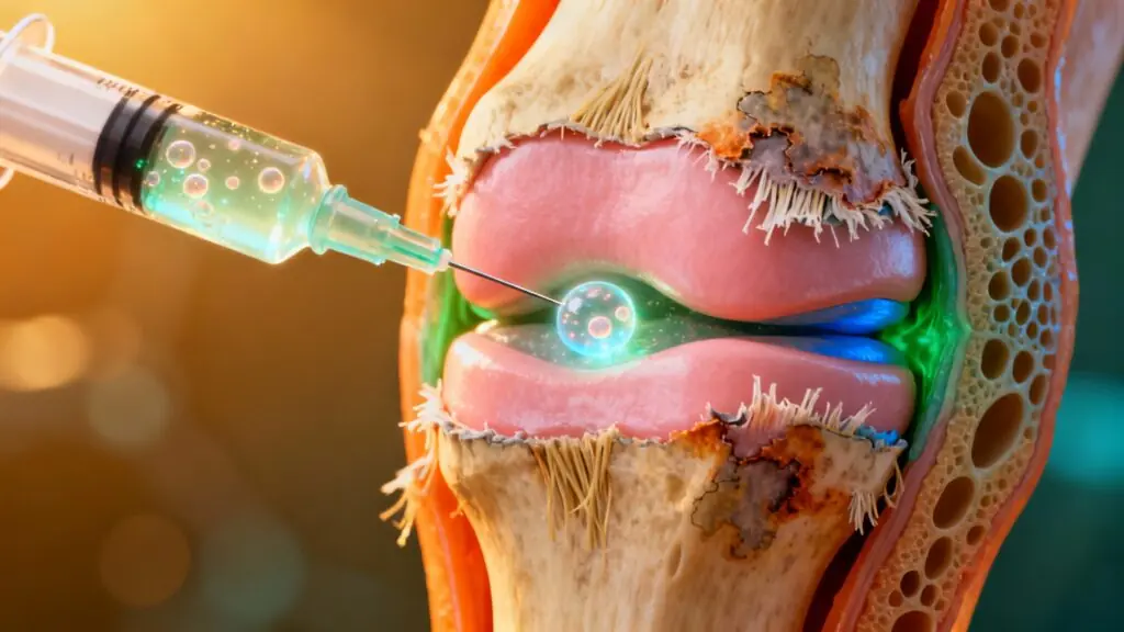 Arthrose : un inhibiteur du vieillissement régénère le cartilage articulaire chez les souris