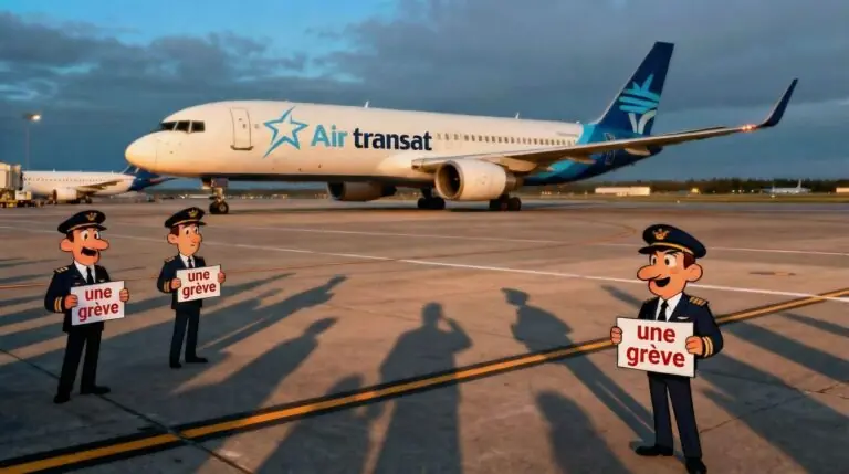 Tensions à Air Transat : une grève des pilotes menace le temps des Fêtes