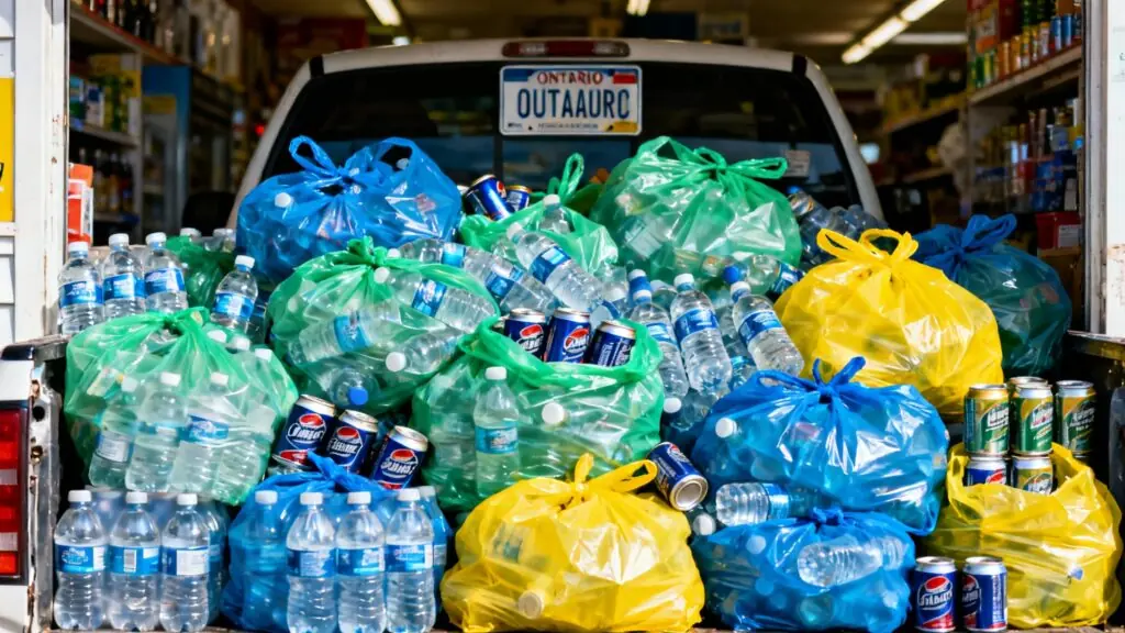 La nouvelle consigne du Québec crée un «fléau» frontalier: des Ontariens traversent pour encaisser des bouteilles sans avoir payé de dépôt