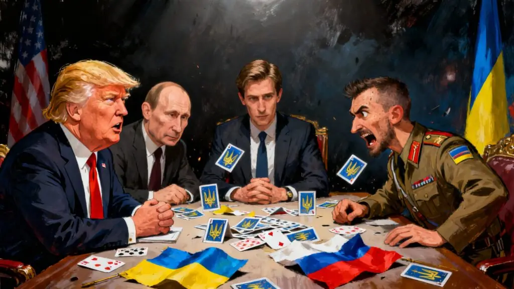 Les pourparlers pour la paix en Ukraine se poursuivent, l’ombre de la Russie plane toujours