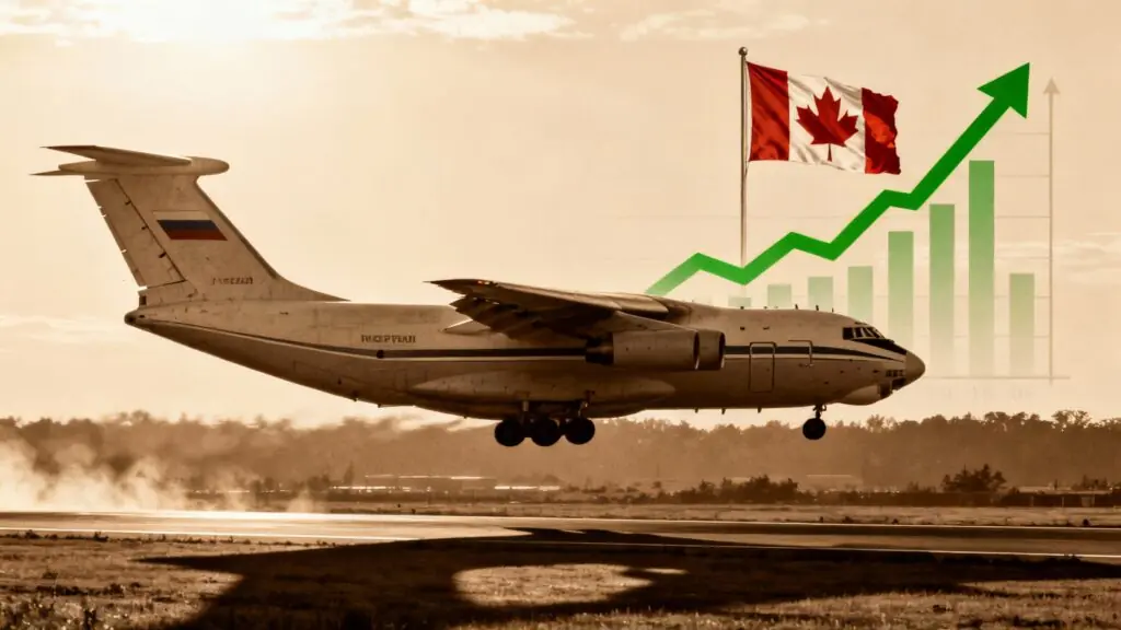 Le paradoxe des sanctions : les importations canadiennes depuis la Russie grimpent de 29%