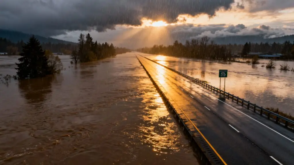 Inondations en Colombie-Britannique : L’autoroute 1 rouverte partiellement alors que la situation reste précaire