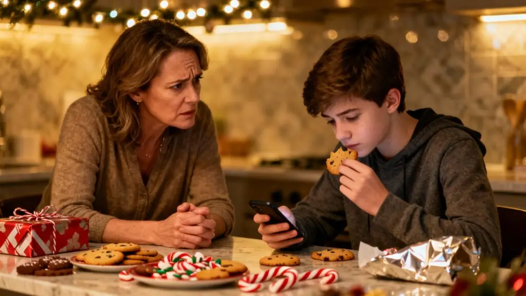 Peu de parents guident leurs ados sur l’alimentation pendant les fêtes