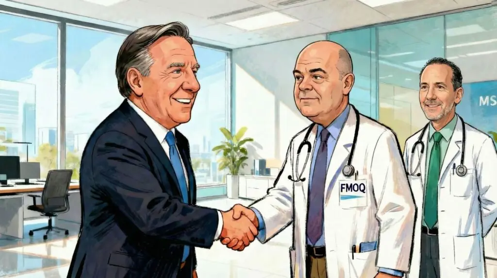 Négociations tendues : Legault rencontre les médecins pour débloquer l’accès aux soins