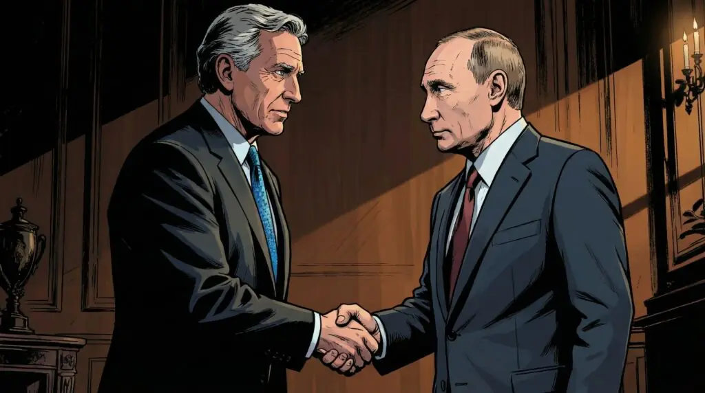 La diplomatie en mode urgence : l’émissaire américain se dirige vers Poutine pour un plan de paix controversé en ukraine