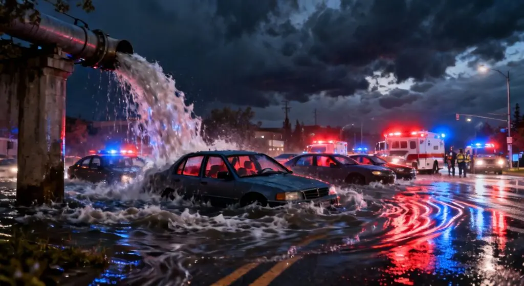 Calgary de nouveau sous le choc : une nouvelle rupture de canalisation plonge la ville dans l’eau