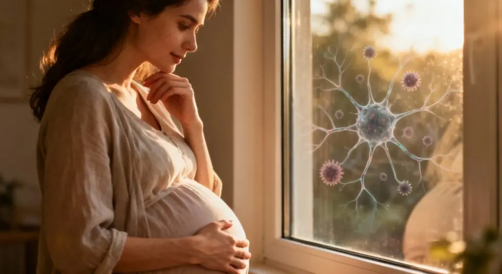 Le cerveau du fœtus façonné par le stress : comment l’immunité maternelle laisse son empreinte