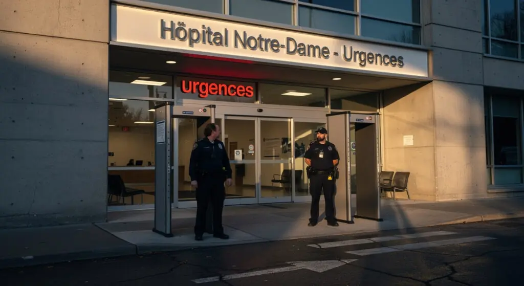 Un hôpital montréalais déploie les grands moyens : détecteurs de métaux et fouilles à l’urgence