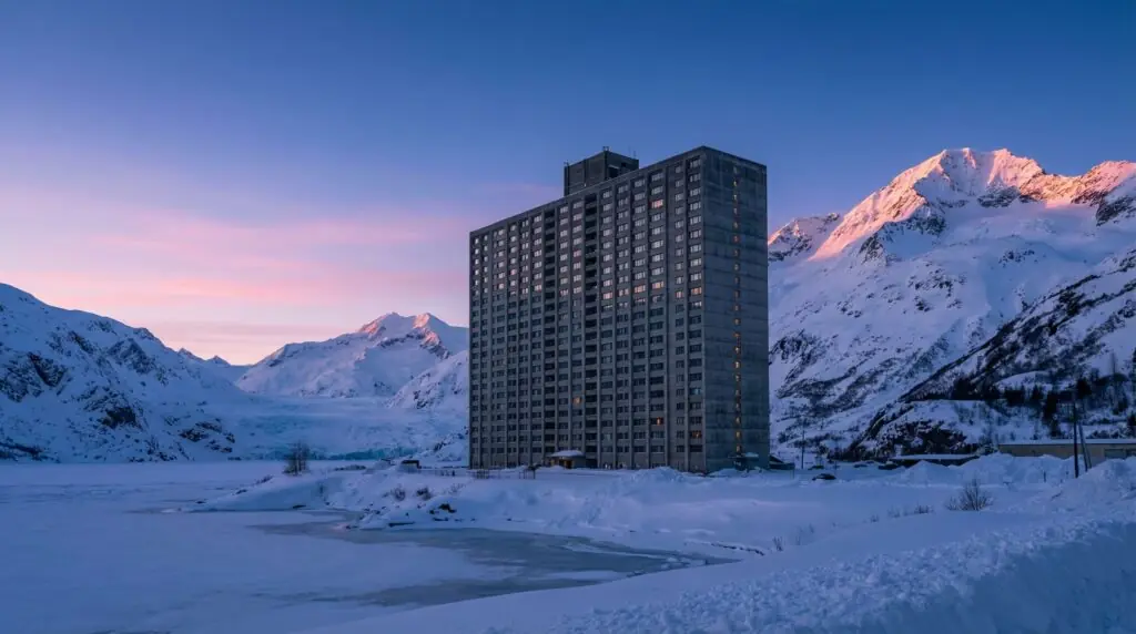 Whittier, Alaska : Quand le fracas de la guerre s’invite au sanctuaire