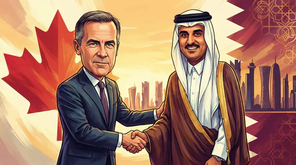 Mark Carney sécurise des investissements majeurs du Qatar pour l’économie canadienne