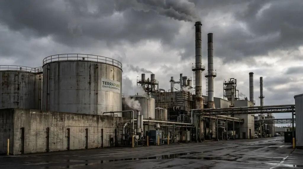 Alerte à Sainte-Catherine : l’usine Terrapure et la Ville sous pression