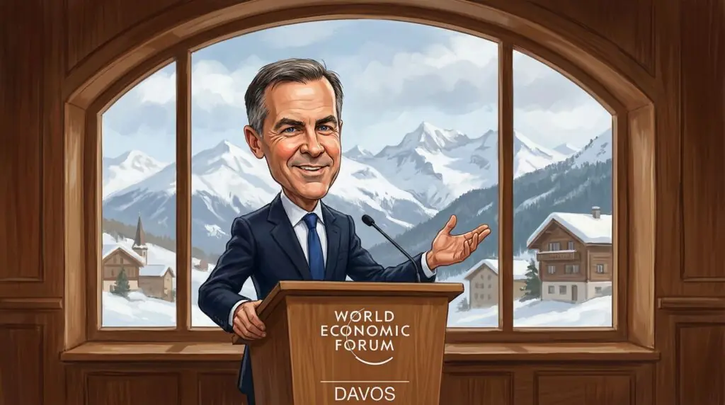 Davos : La fin de l’innocence et le pari risqué de Mark Carney face à l’ordre mondial
