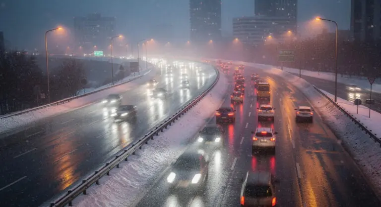 Neige sur les routes : retour sur une soirée chaotique pour les automobilistes