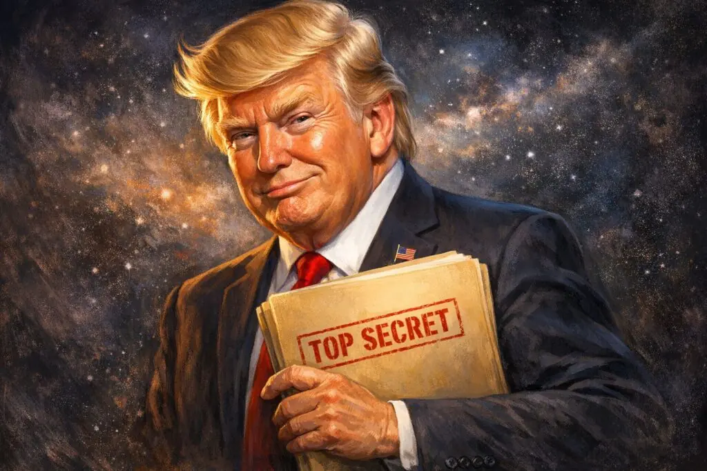 Dossiers OVNIS : Donald Trump ordonne une transparence totale au Pentagone