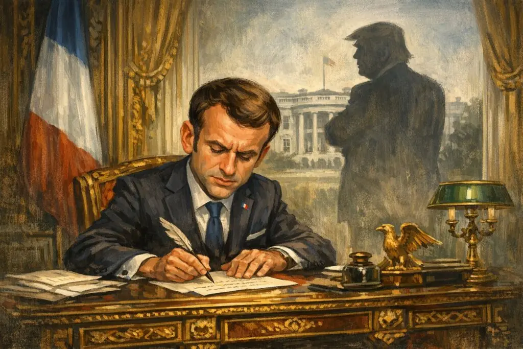 Lettre de Macron à Trump : deux Français au cœur d’un bras de fer diplomatique