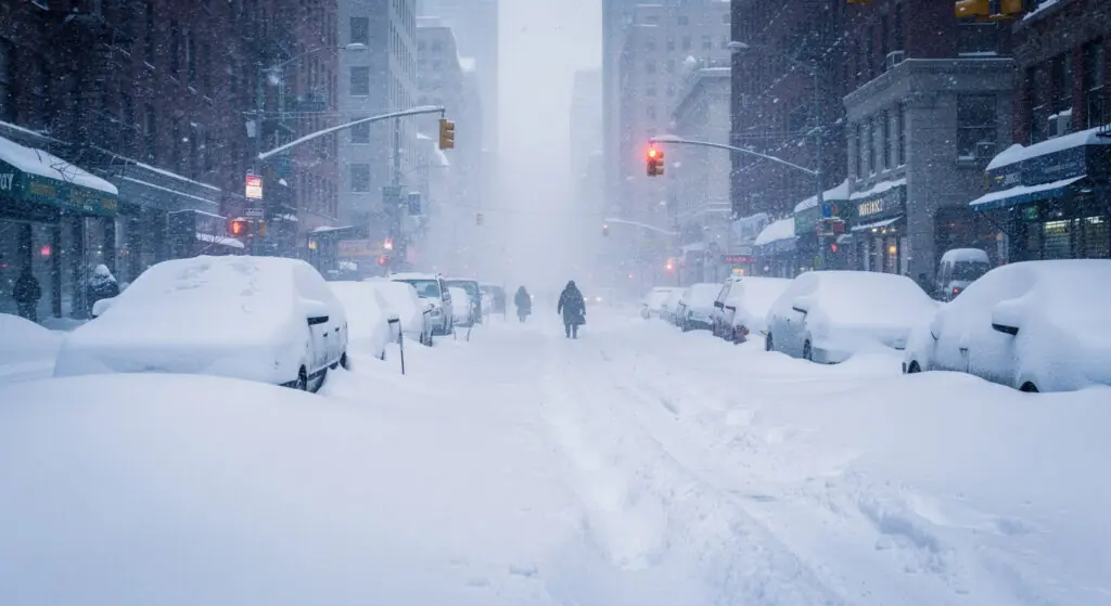 Tempête de neige historique : le nord-est des États-Unis paralysé par des conditions extrêmes
